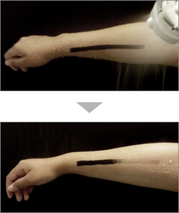 油性ペンの洗浄力テスト